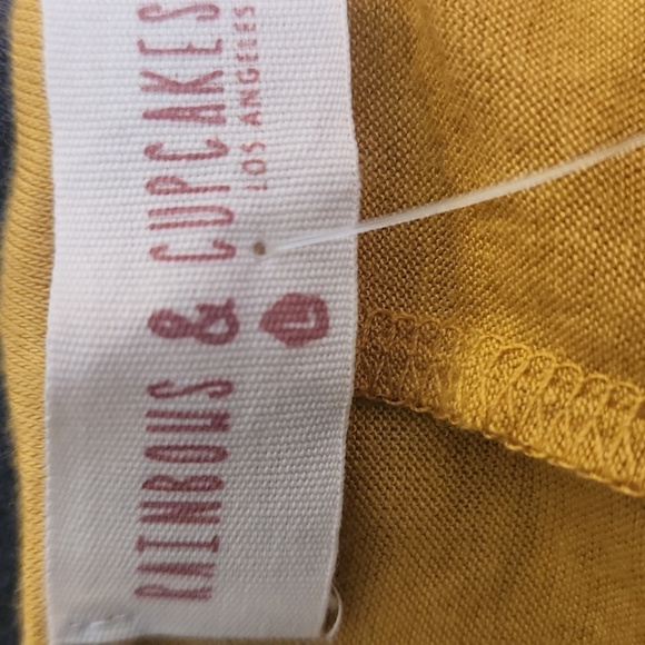 Gold DRESS Flowing Fit N Flair Soft Stretchy Mini Dress - Picture 5 of 7